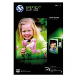 HP Pack de 100 Papier photo...